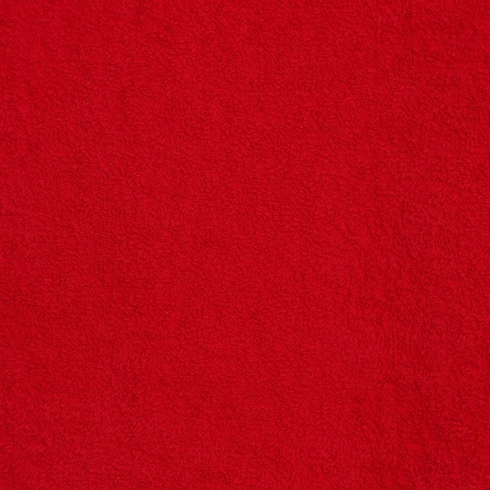 Полотенце махровое 70х130см, красный, 360г/м, 100% хлопок