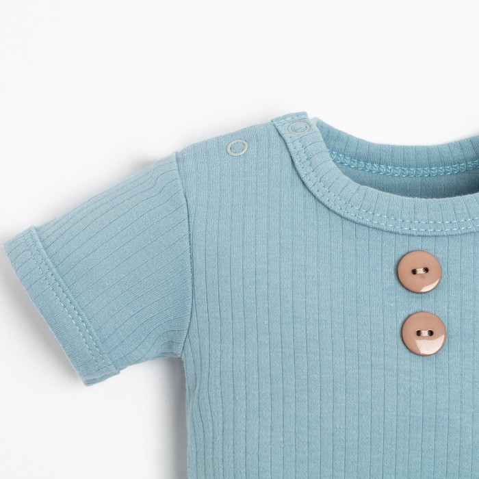 Боди Крошка Я Nature, синий, р.28, рост 86-92 см Боди Крошка Я Nature, синий, р.28, рост 86-92 см