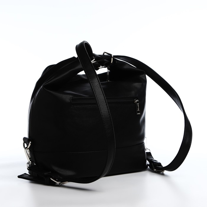 Сумка-тоут на молнии, цвет чёрный Сумка-тоут на молнии, цвет чёрный