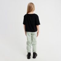 Джинсы для девочки KAFTAN, размер 28 (86-92 см), цвет бирюзовый Джинсы для девочки KAFTAN, размер 28 (86-92 см), цвет бирюзовый