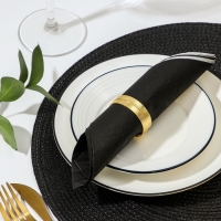 Кольцо для салфетки Noble, 4,2&times;1 см, цвет золотой