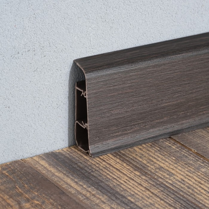 Плинтус напольный 55мм Плинтус напольный 55мм "Деконика", 303 Венге темный 2,2м