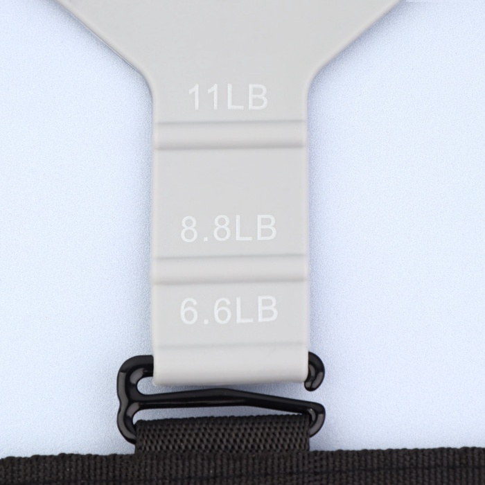 Массажёр для разработки рук и пальцев, с манжетом, 8 &times; 14 &times; 2,8 см, цвет серый