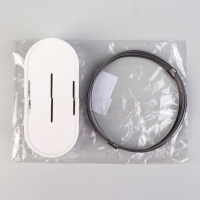 Карниз-струна 7 м, с металлическими зажимами, 40 шт, цвет белый Карниз-струна 7 м, с металлическими зажимами, 40 шт, цвет белый