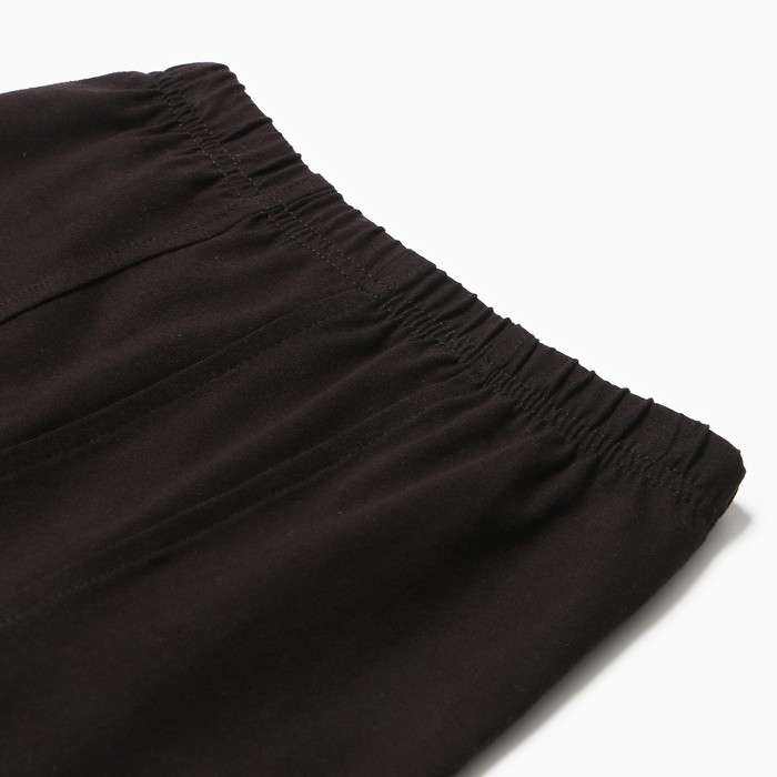 Комплект для мальчиков (джемпер, брюки), ТЕРМО, цвет чёрный, рост 140 см