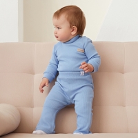 Боди-водолазка детская MINAKU, цвет пыльно-голубой, рост 62-68 см Боди-водолазка детская MINAKU, цвет пыльно-голубой, рост 62-68 см