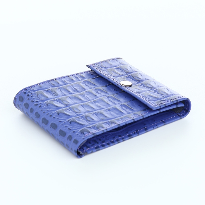 Кошелёк женский на кнопке, TEXTURA, цвет лиловый Кошелёк женский на кнопке, TEXTURA, цвет лиловый