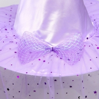 Карнавальный набор &laquo;Модная ведьмочка&raquo;: шляпа, плащ, заколки 3 шт.