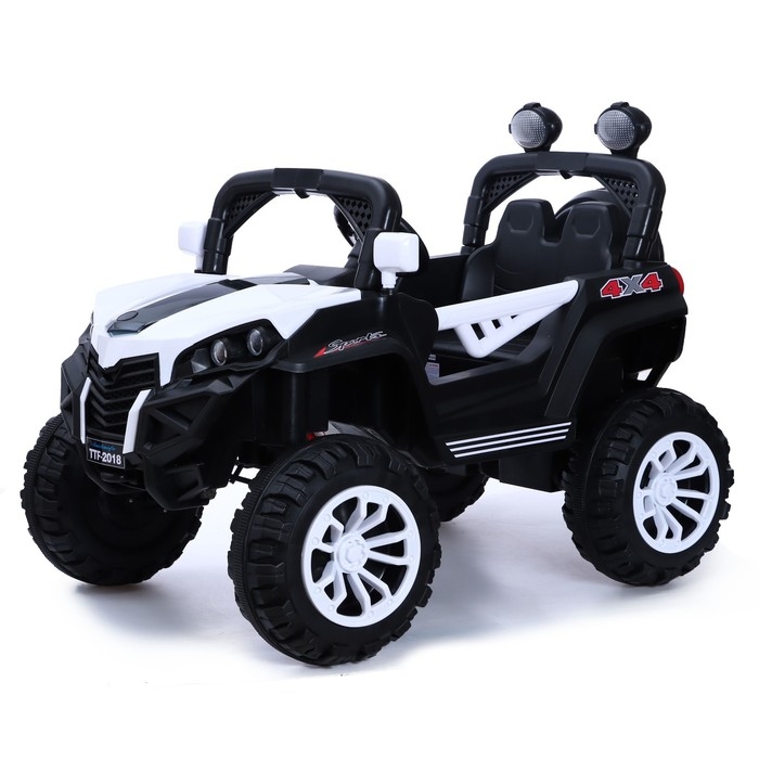 Электромобиль &laquo;Квадроцикл&raquo;, 4WD полный привод, цвет белый