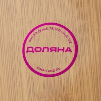 Доска для подачи Доляна &laquo;Финарро&raquo;, 34&times;24 см, толщина 0,8 см