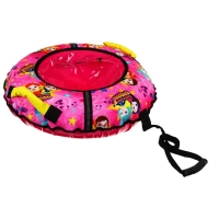 Тюбинг-ватрушка &laquo;Сказочный патруль&raquo;, ТБ2-70, диаметр чехла 75 см, тент/оксфорд