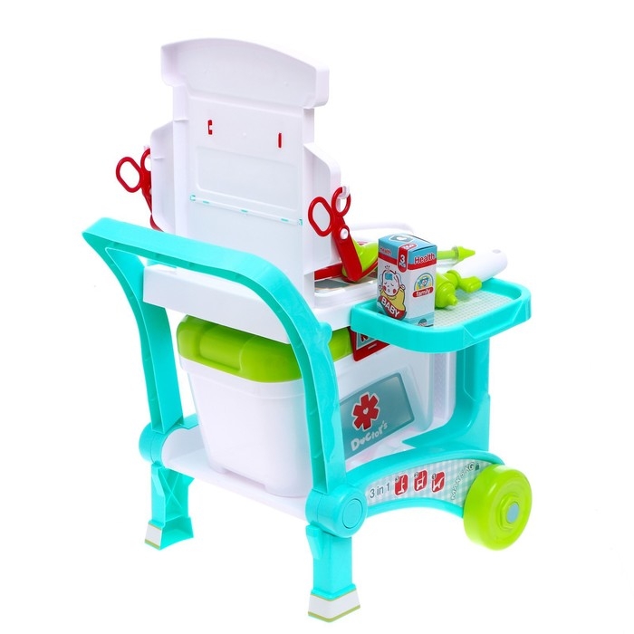 Игровой набор доктора &laquo;Столик доктора&raquo; с аксессуарами, 3 варианта сборки