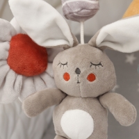 Подвеска - погремушка «Зайка Бонни», пищит, шуршит, на кроватку, коляску, Крошка Я Подвеска - погремушка «Зайка Бонни», пищит, шуршит, на кроватку, коляску, Крошка Я