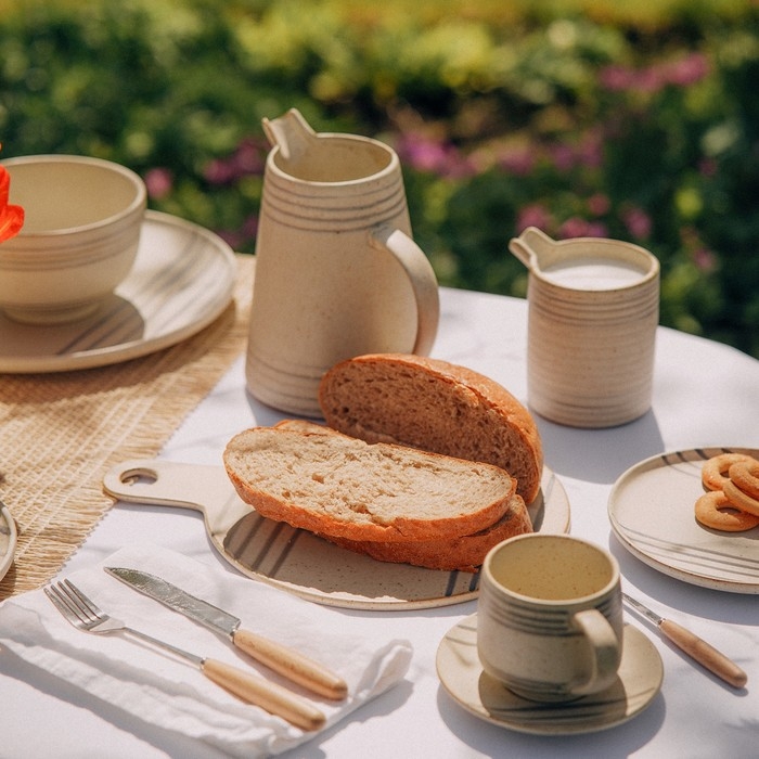 Блюдо для подачи керамическое SL Home &laquo;Райяс&raquo;, d=23 см, 30&times;23 см