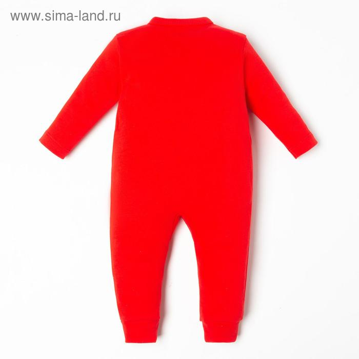 Комбинезон Крошка Я Комбинезон Крошка Я "Санта", рост 62-68 см, красный