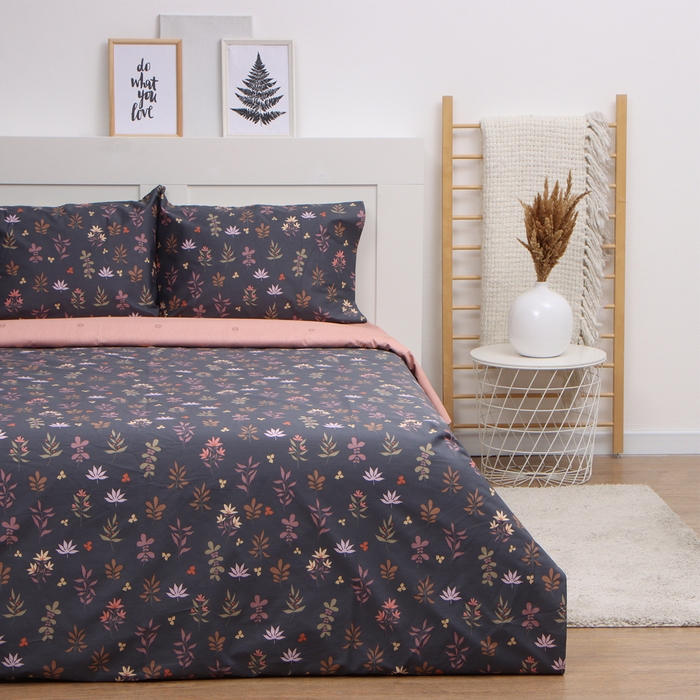 Постельное бельё LoveLife 1,5сп Flower morning 143х215см, 150х225см, 50х70см-2шт, 100%хл, сатин, 125г/м Постельное бельё LoveLife 1,5сп Flower morning 143х215см, 150х225см, 50х70см-2шт, 100%хл, сатин, 125г/м