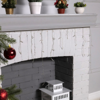 Гирлянда «Бахрома» 3 × 0.5 м, IP20, прозрачная нить, 80 LED, свечение фиолетовое, 8 режимов, 220 В Гирлянда «Бахрома» 3 × 0.5 м, IP20, прозрачная нить, 80 LED, свечение фиолетовое, 8 режимов, 220 В