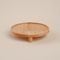 Набор фарфоровый для специй и соусов на деревянной подставке SL Home &laquo;Тренто&raquo;, 5 предметов: 2 соусника 340 мл, 2 банки для специй 60 мл, подставка