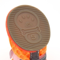 Ботинки "Кросс", набор 4 шт, 5 размер (5,8 х 4,5 см), оранжевые Ботинки "Кросс", набор 4 шт, 5 размер (5,8 х 4,5 см), оранжевые