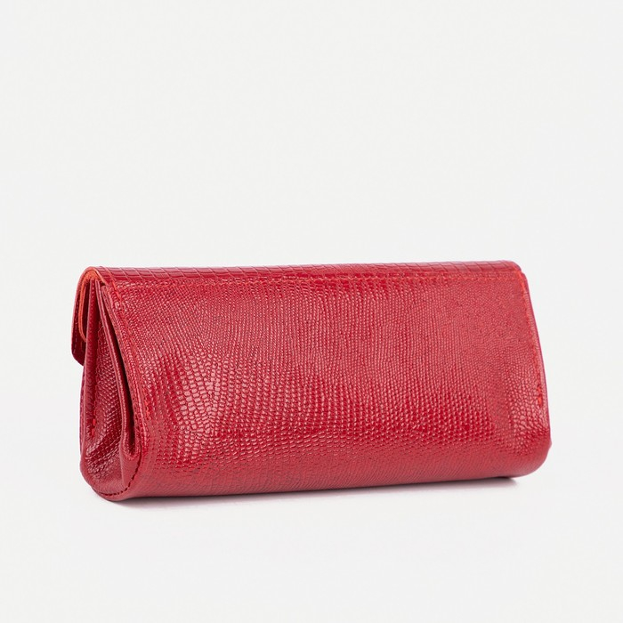 Кошелёк на кнопке, цвет красный