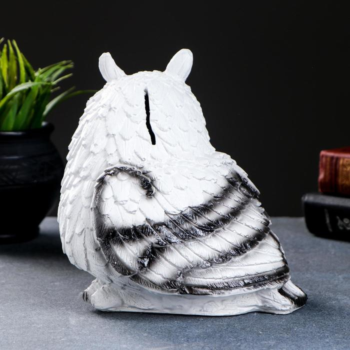 Копилка Копилка "Совушка малая" белая, 16х18см