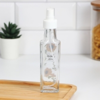 Бутылка для масла, распылитель с дозатором &laquo;Готовь с любовью&raquo;, 100 мл