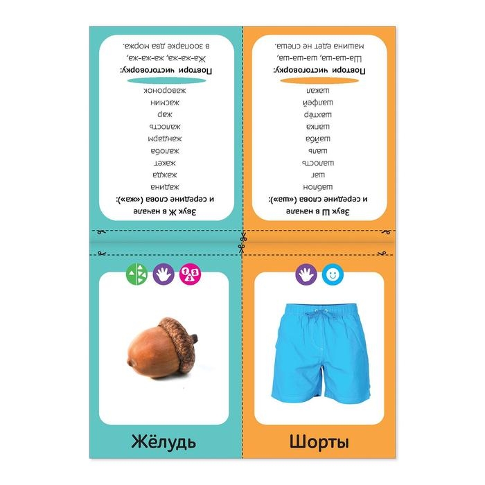 Набор обучающих книг &laquo;Логопедические картинки&raquo;, 4 шт. по 24 стр.