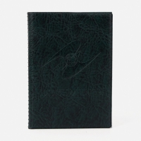 Обложка для паспорта и автодокументов, цвет темно-зелёный