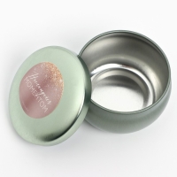 Банка для изготовления свечей с наклейкой &laquo;Наслаждайся моментом&raquo;,6,5 х 3,8 см.