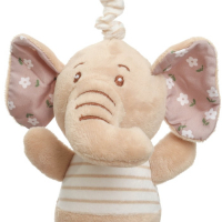 Подвеска мягкая с вибрацией &laquo;Слоник Няша&raquo;, прорезыватель, на кроватку, коляску, Крошка Я