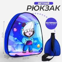 Рюкзак детский для мальчика через плечо «Акула», 23х20,5 см Рюкзак детский для мальчика через плечо «Акула», 23х20,5 см