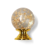 Ручка кнопка CAPPIO PK106, D=25 мм, пластик, цвет золото Ручка кнопка CAPPIO PK106, D=25 мм, пластик, цвет золото