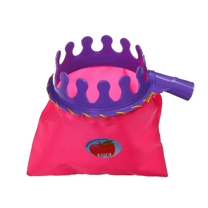 Плодосборник с мешком, под черенок 24 мм, цвет МИКС, &laquo;Яблоко&raquo;