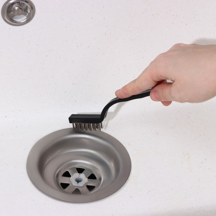 Набор щёток Доляна, 3 шт: латунная, стальная, нейлоновая