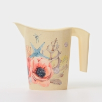 Кувшин «Деко. Маки», пластиковый,1 л Кувшин «Деко. Маки», пластиковый,1 л