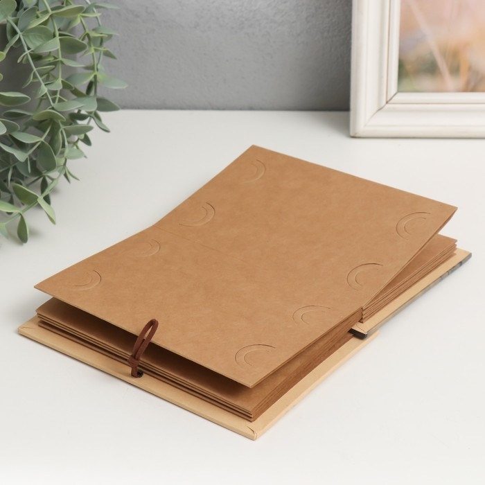 Фотоальбом гармошка 20 складок 38 сторон Фотоальбом гармошка 20 складок 38 сторон "Фотоаппарат на плитке" 17,5х12,5 см