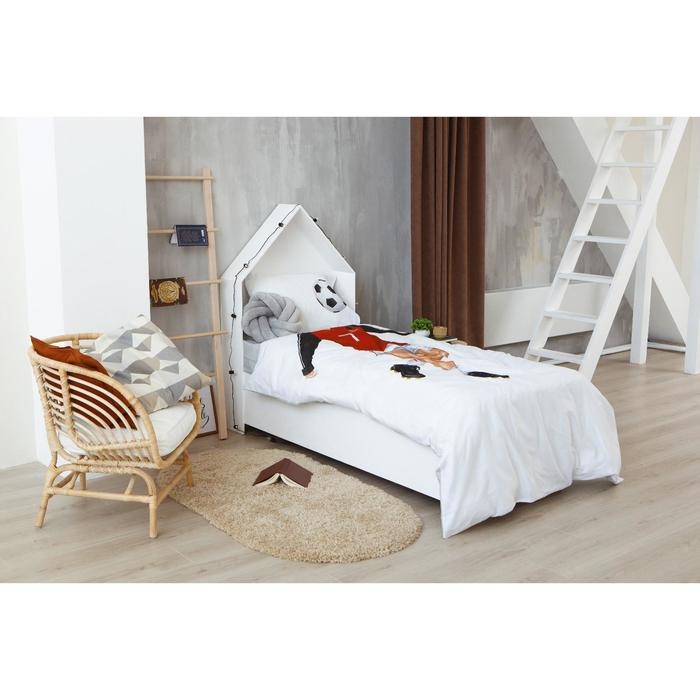 Постельное белье Этель 1,5 сп &laquo;Футболист&raquo; 143х215 см, 150х214 см, 50х70 см -1 шт