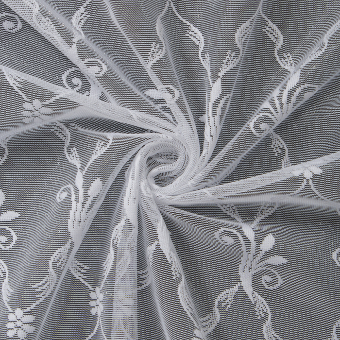 Тюль "Этель" Италия, 150х250 см с фестоном, 62 г/м&sup2;，100% п/э