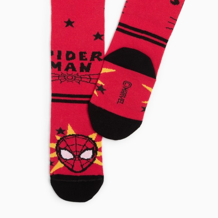 Колготки детские &laquo;Человек-Паук&raquo;, рост 116-122 см, цвет красный