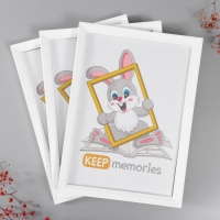 Набор фоторамок пластик L-5 21х30 см ( 3 шт.), белый Набор фоторамок пластик L-5 21х30 см ( 3 шт.), белый