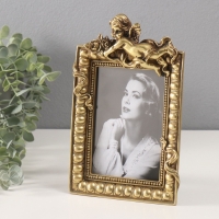 Фоторамка полистоун 10х15 см "Ангел" золото 24,5х15,5х4 см Фоторамка полистоун 10х15 см "Ангел" золото 24,5х15,5х4 см