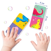 Домино EVA для игры в ванне &laquo;Динозаврики&raquo;, 20 деталей