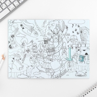 Скетчбук-каракули А5, 32 л &laquo;Аниме комикс&raquo;