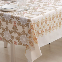 Клеёнка на стол Доляна &laquo;Шарм&raquo;, на нетканой основе, ширина 137 см, толщина 0,2 мм, рулон 20 м