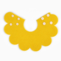 Ветеринарный защитный воротник для кошек и собак, желтый, размер S (обх. шеи 9-11 см) Ветеринарный защитный воротник для кошек и собак, желтый, размер S (обх. шеи 9-11 см)