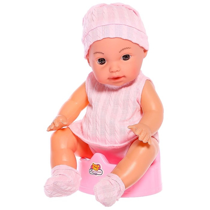 Пупс &laquo;Мой малыш&raquo; с аксессуарами, пьёт, писает, звуковые функции, МИКС