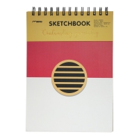 Скетчбук 18х25см для пастели, 30 листов "Геометрия", жесткая обложка, плотность 130 гр, МИКС Скетчбук 18х25см для пастели, 30 листов "Геометрия", жесткая обложка, плотность 130 гр, МИКС