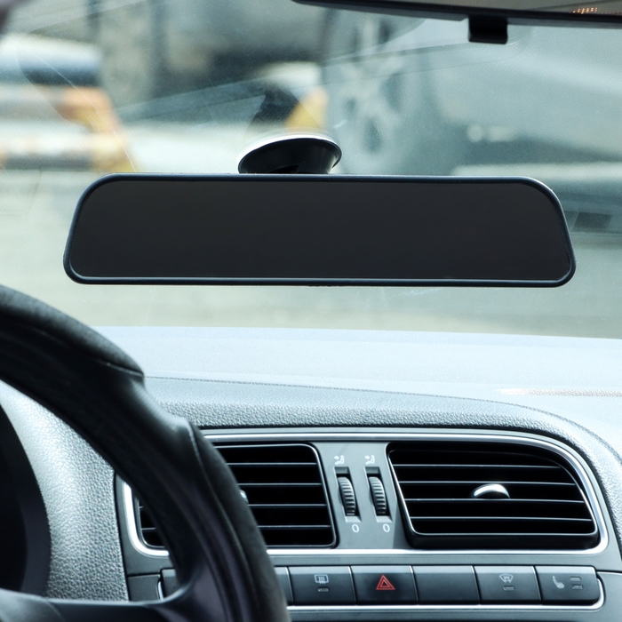 Зеркало салонное, механическая присоска Зеркало салонное, механическая присоска