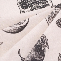 Скатерть Этель Healthy life 110х147 см, 100% хлопок, репс 210 г/м2 Скатерть Этель Healthy life 110х147 см, 100% хлопок, репс 210 г/м2