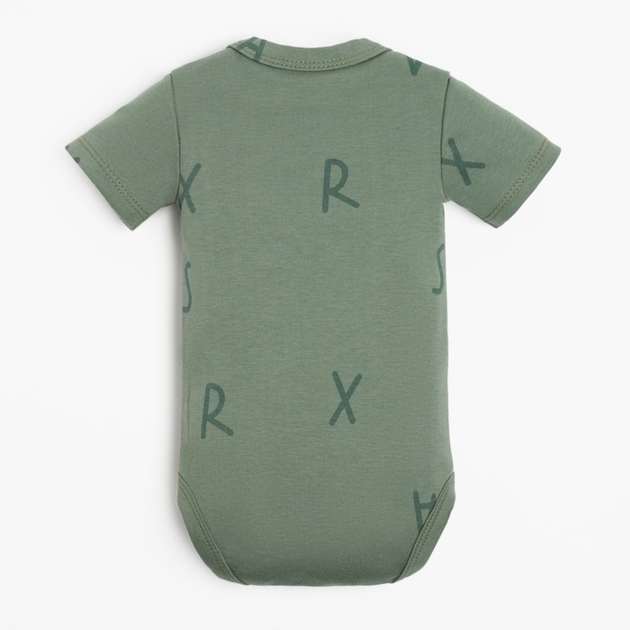 Боди Крошка Я Боди Крошка Я "NY", рост 80-86 см, цвет хаки